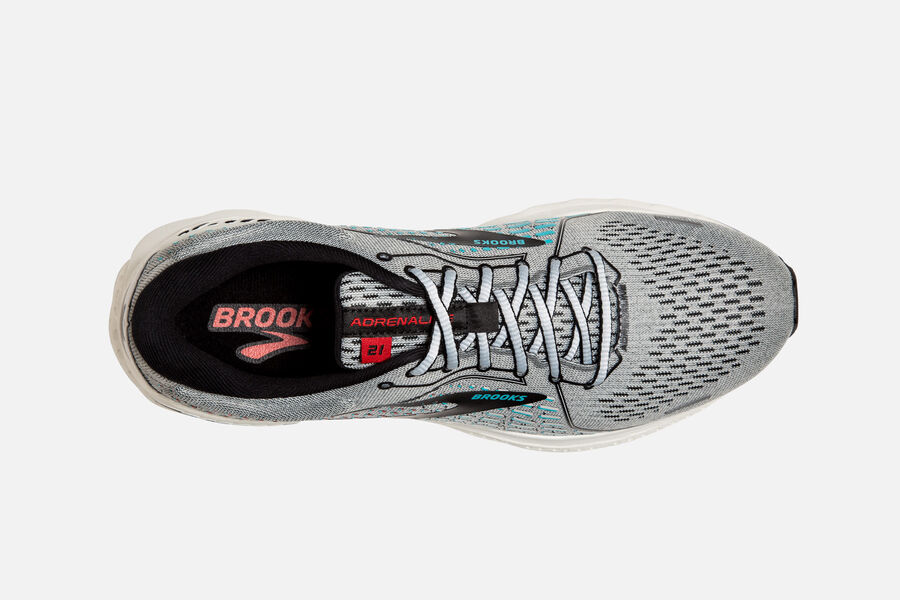 Brooks Israel Adrenaline GTS 21 Road Running Shoes Mens - Grey - QZG-186904